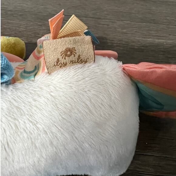 Itzy Ritzy Unicorn Car Seat Stroller Sensory Plush - Picture 4 of 5